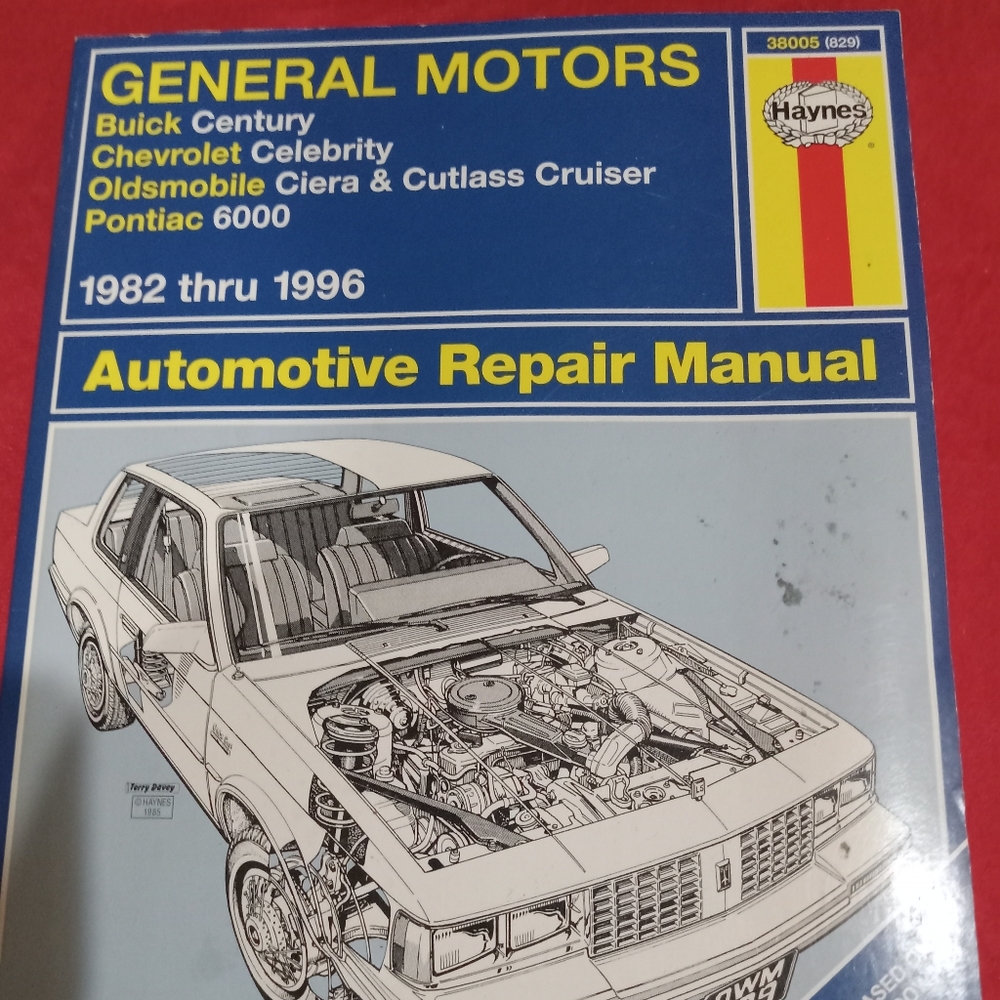 GM Auto Repair Manual, Buick, Chevy, Pontiac and Oldsmobile